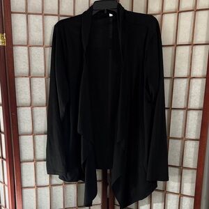 Elegant Black Women's Cardigan
